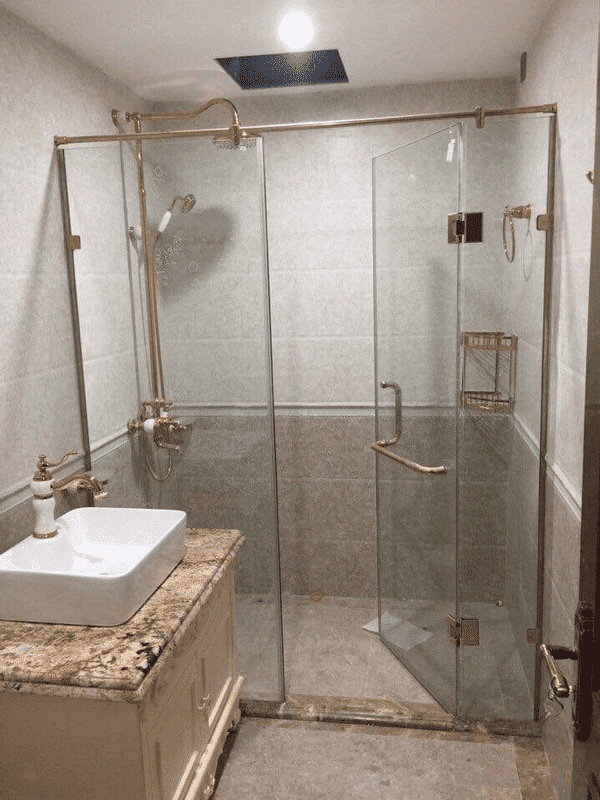Mẫu cabin phòng tắm kính 90 độ đẹp nhất 2021